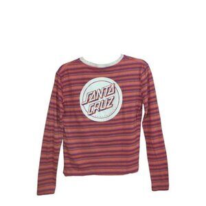 Santa Cruz Size XS Long-sleeve‎ Skateboard Tee-Shirt Top